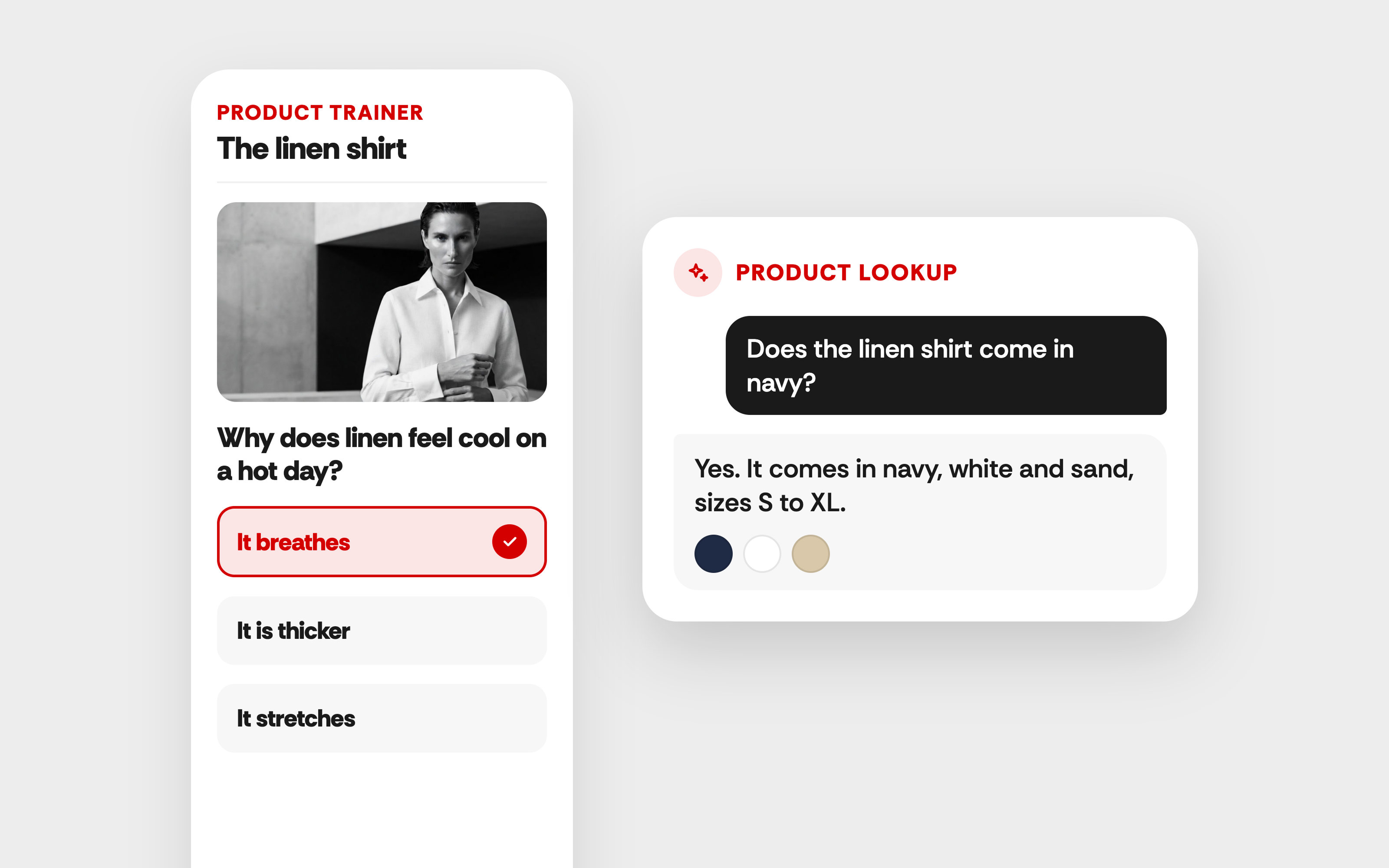 Campaign - Product trainer