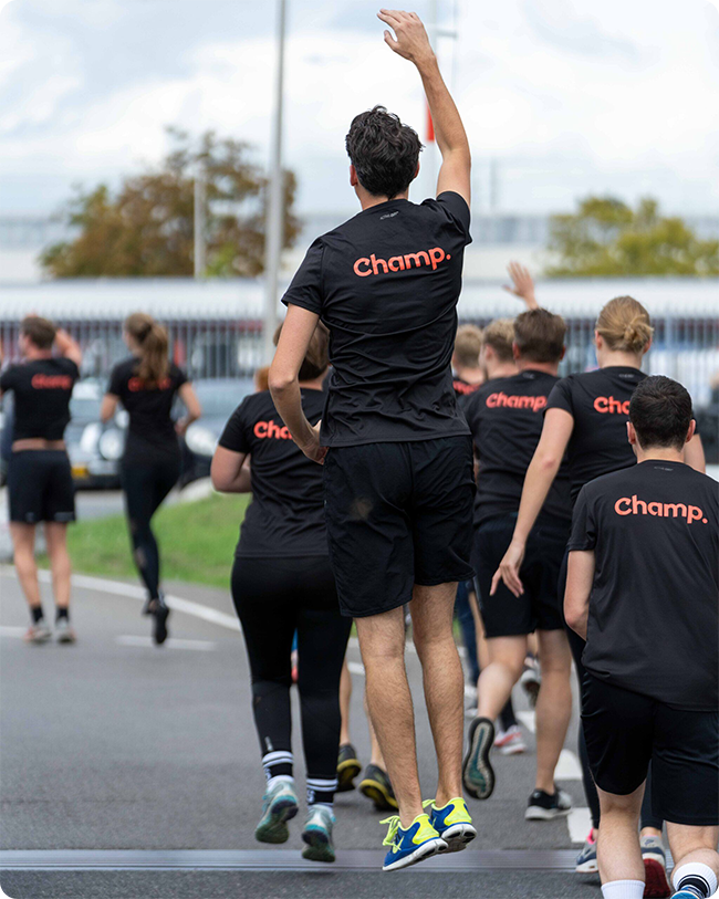 Champ Healthy and energised at work