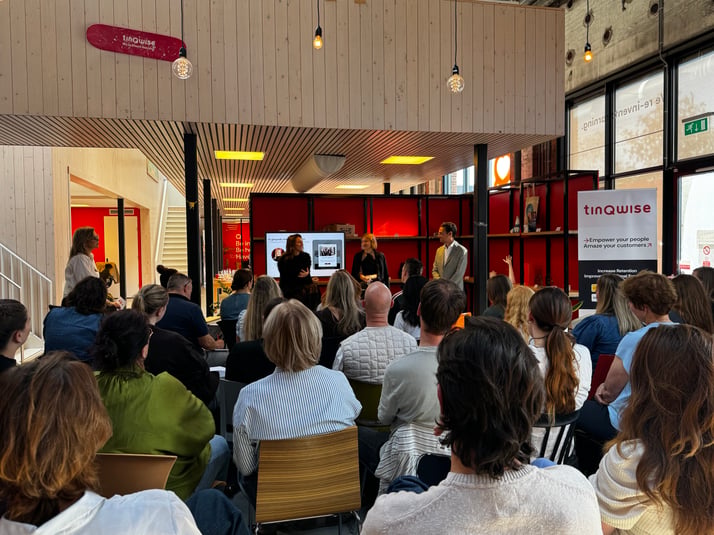 Een gevulde TinQwise HQ over de organisatie van onboarding