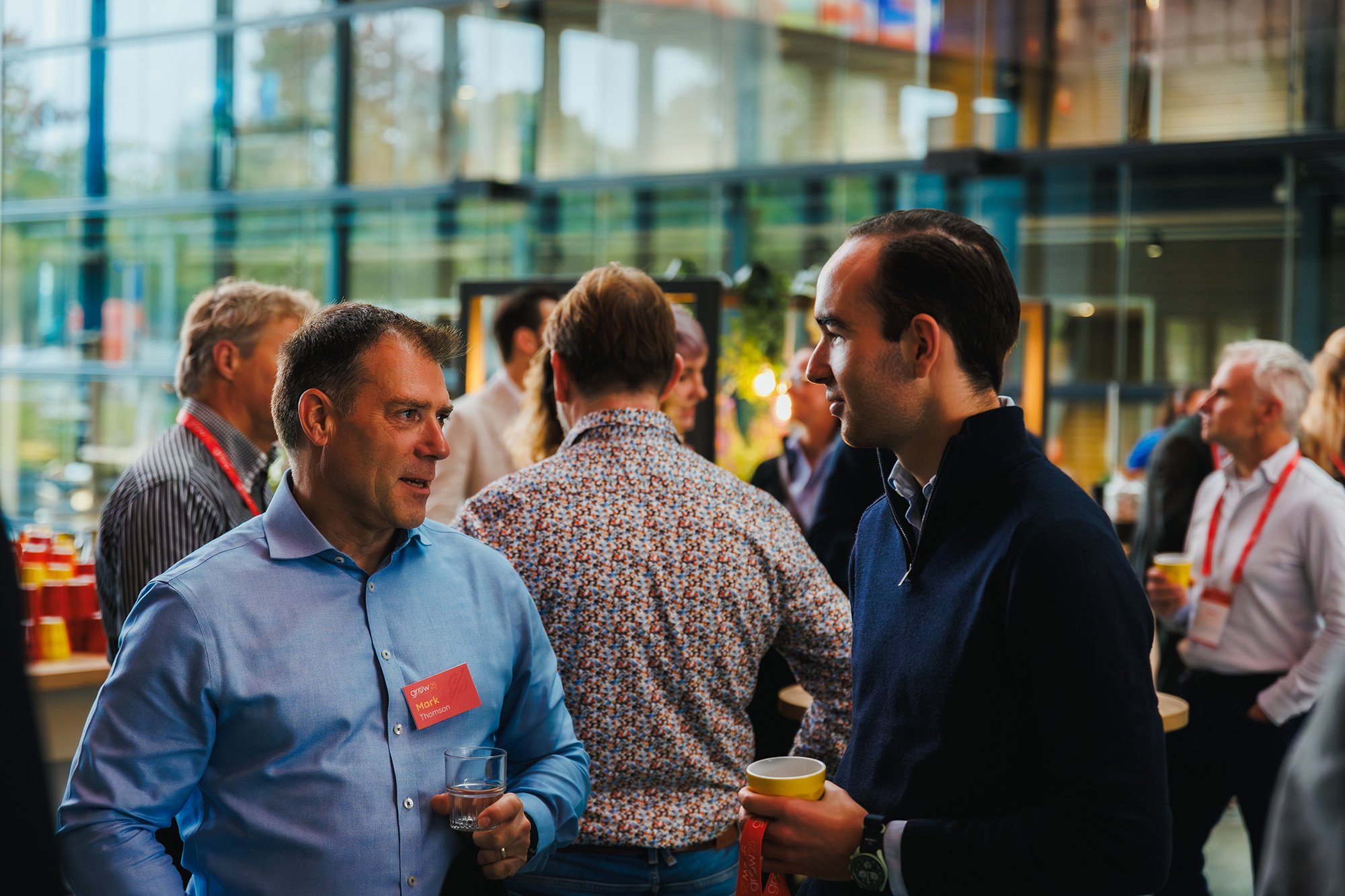 GROW25 Zebra en MR MARVIS in gesprek