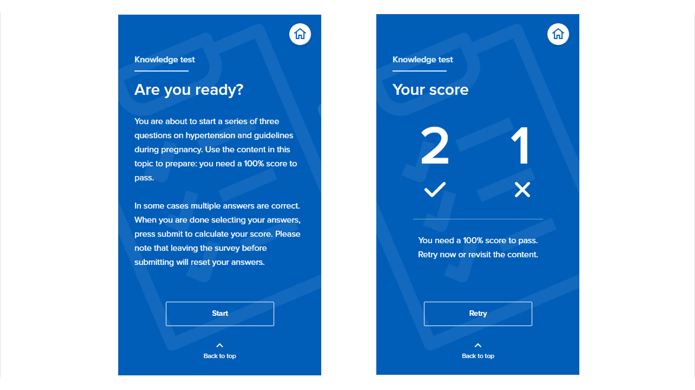 OMRON Knowledge test
