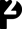 P2 logo black