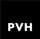 PVH logo zwart