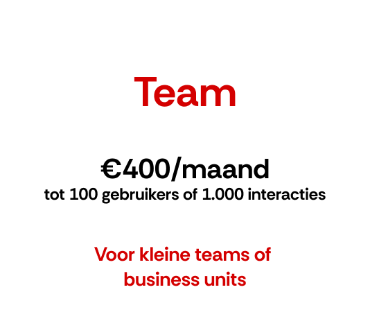 Abonnement Team