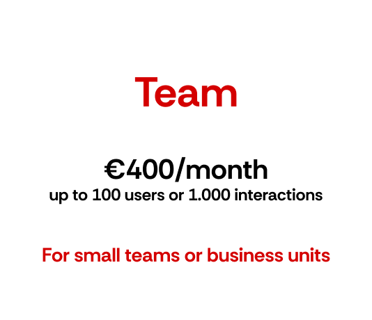 Subscription NOW as a Team