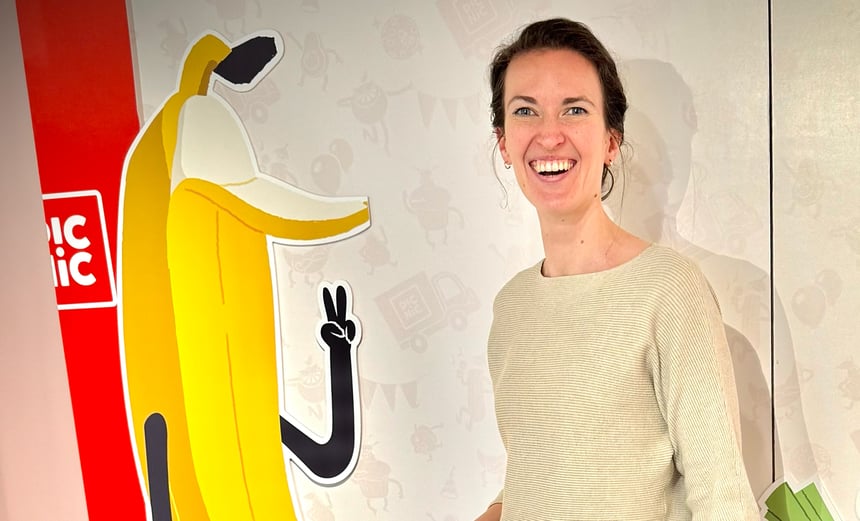 Veerle Crijns op het hoofdkantoor van Picnic