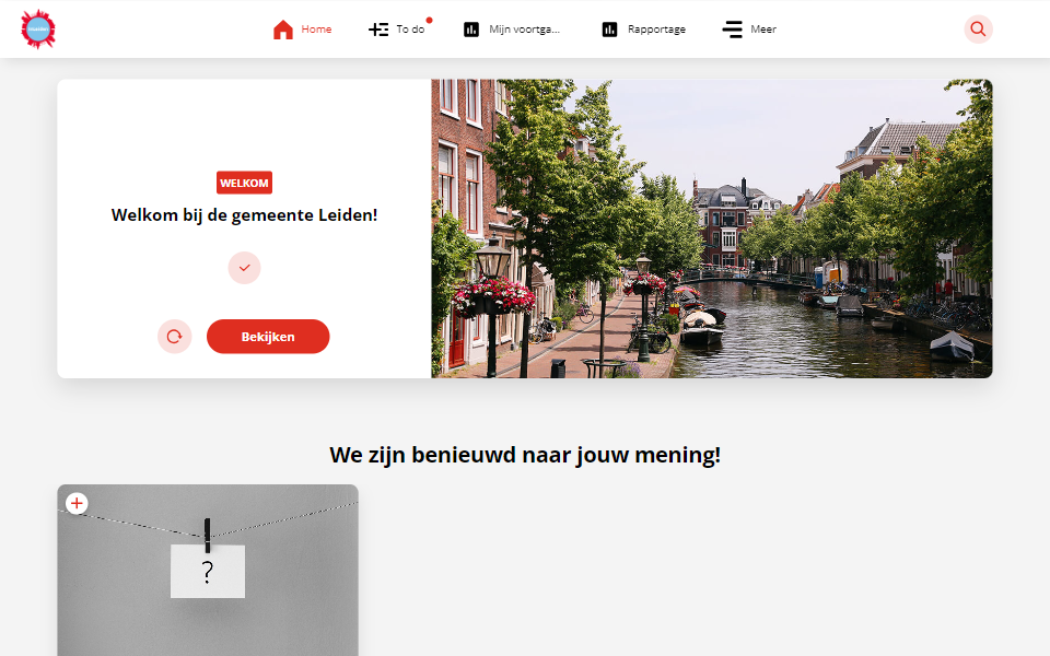 Municipality of Leiden online academy