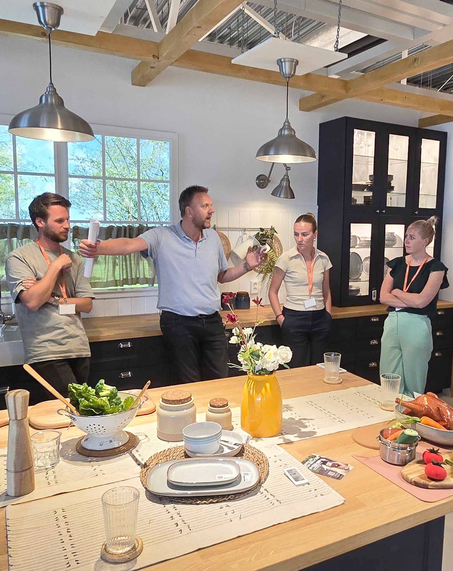 TinQtable participants get a taste of how IKEA works