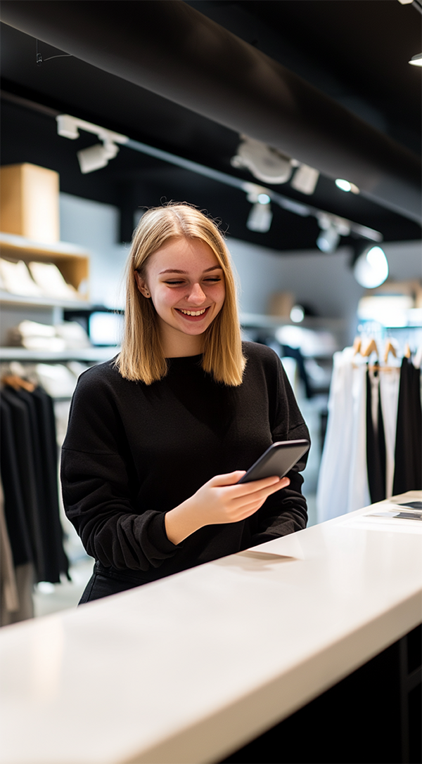 Emma tackles every store situation with Role-play on her side