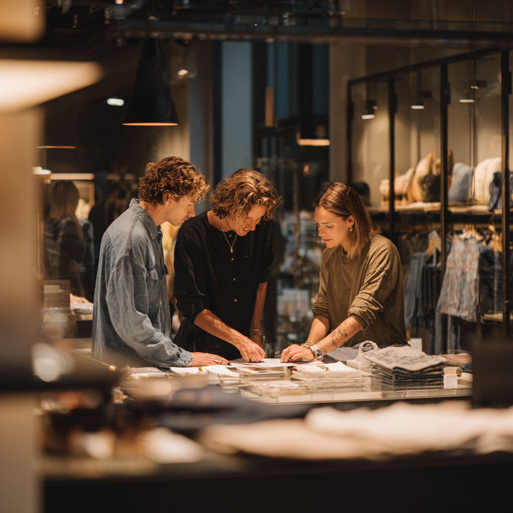 Retailteam werkt samen op de winkelvloer